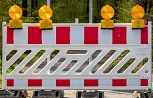 Verkehr - Straßensperrung Verkehr - Straßensperrung